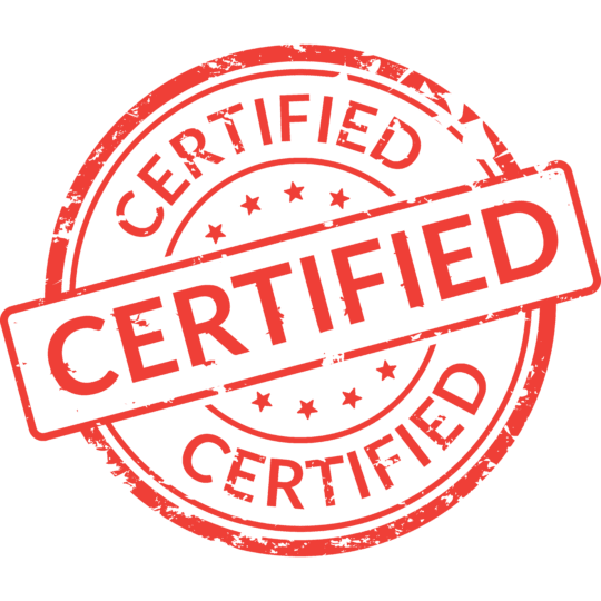 Certified